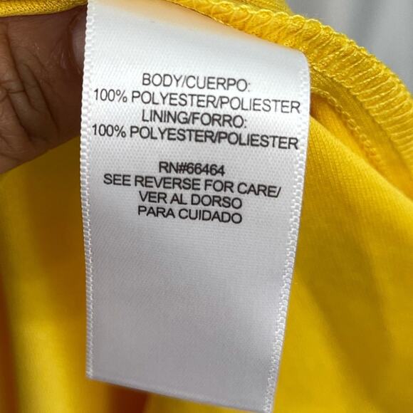 NEW YELLOW FLORAL DRESS - Picture 13 of 13